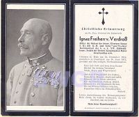 Feldmarschallleutnant Ignaz Verdroß Edler von Drossberg, Feldmarschallleutnant